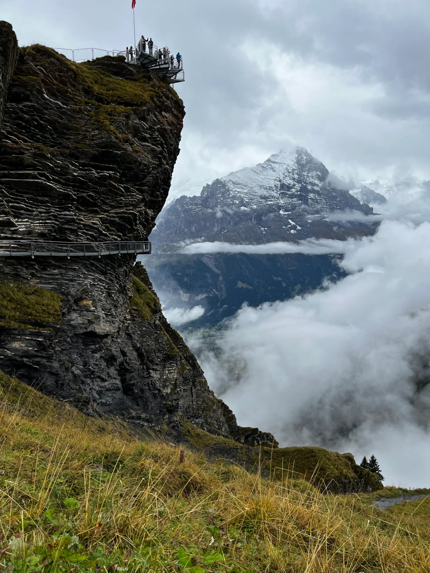 a view from grindelwald, switzerland
